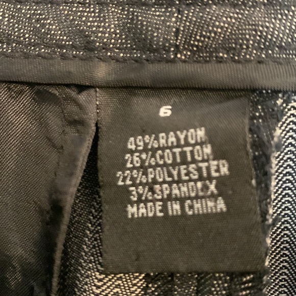 Kenneth Cole Gray Striped Pant Suit - Picture 13 of 16